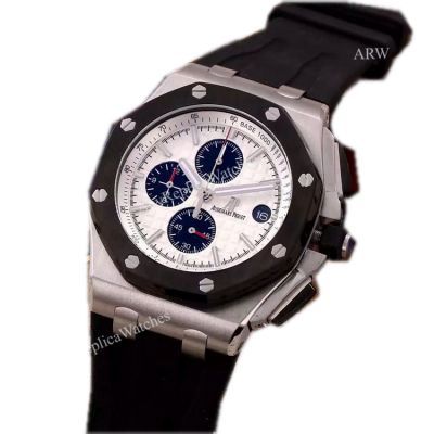 Cheap Audemars Piguet Replica Watches For Sale - Royal Oak Offshore White Chronograph Watch